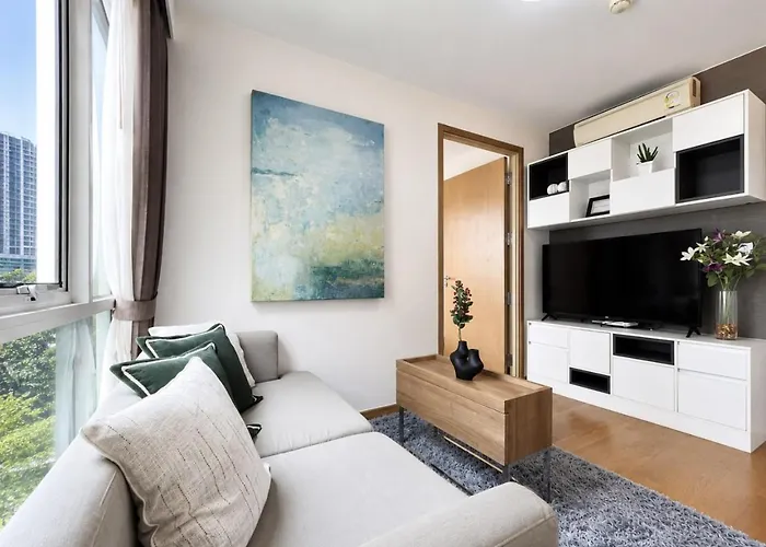 Appartement Expansive Premier 1br - Ultra Fast Wifi - Phrom Phong Bangkok