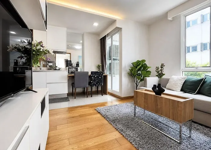 Appartement Expansive Premier 1br - Ultra Fast Wifi - Phrom Phong Bangkok