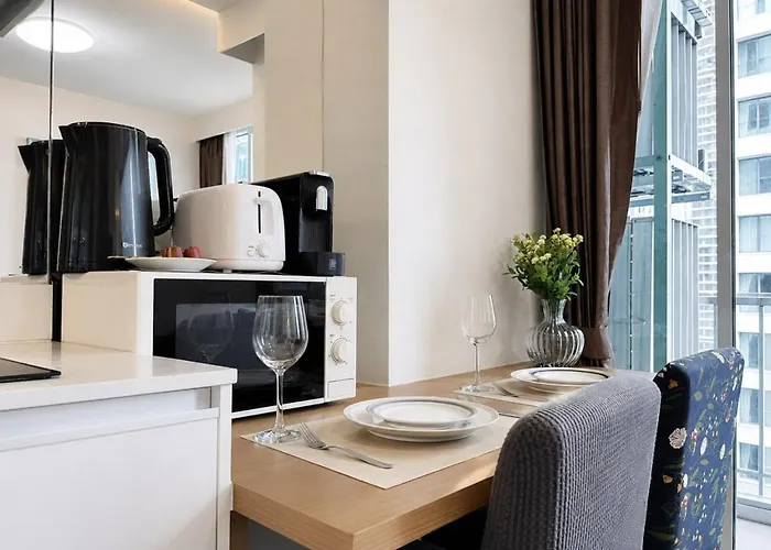 Appartement Expansive Premier 1br - Ultra Fast Wifi - Phrom Phong