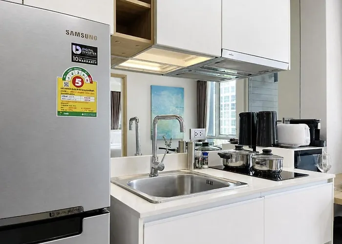 Appartement Expansive Premier 1br - Ultra Fast Wifi - Phrom Phong