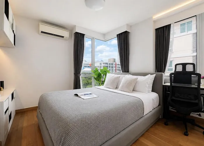 Appartement Expansive Premier 1br - Ultra Fast Wifi - Phrom Phong *