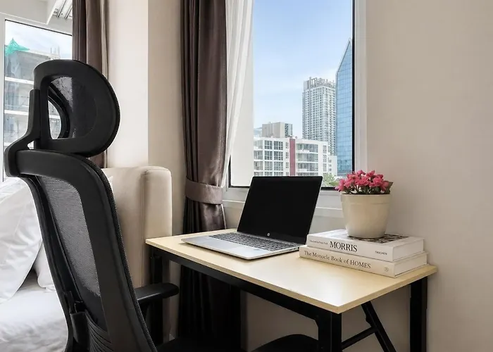 Expansive Premier 1br - Ultra Fast Wifi - Phrom Phong Appartement *