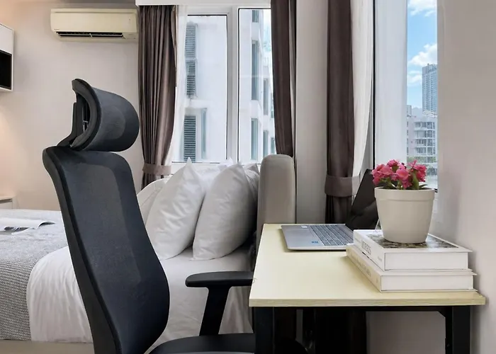 Appartement Expansive Premier 1br - Ultra Fast Wifi - Phrom Phong *